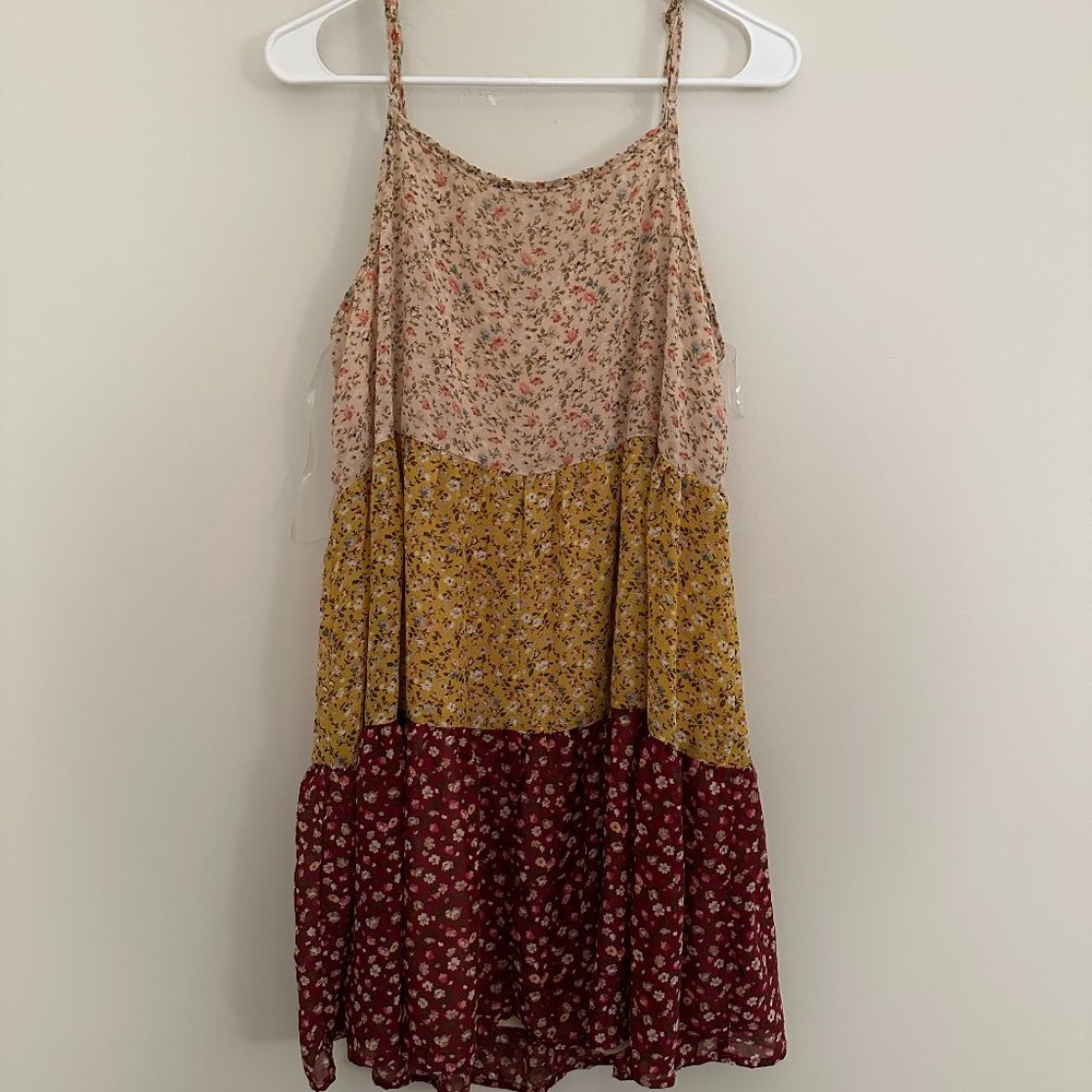 Floral Summer Tank Dress